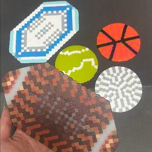 Colorful Beaded Sportz Bawlz Set